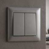 Kahekordne Lüliti Raamiga OSTE JNH007-W GREY