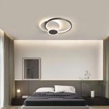 Taklampa APP1709-C LED-plafond Svart + fjärrkontroll