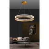Hänglampa LED APP1190-CP Guld 60 cm