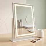 LED-spegel LUMI White 30x40cm
