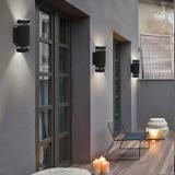 Halvrund Fasadlampa FSBD014A Svart