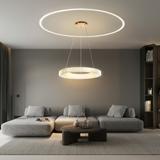 HÄNGLAMPA LED MS002-CP Roséguld 60 cm