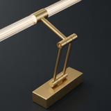 Kúpeľňové nástenné LED svietidlo APP1899-1W 40cm BRUSH GOLD