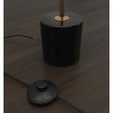 Golvstående LED-lampa G126-F Guld