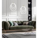 HÄNGLAMPA LED G016-CP GULD