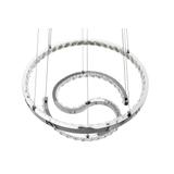 HÄNGANDE KRISTALLAMPA RING LED APP773-2CP
