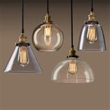 Glas hängande taklampa APP046-1CP Verto C
