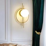 VÄGGLAMPA VÄGGLYKTA APP1436-W GULD