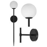 MODERN VÄGGLAMPA 75 cm APP579-1W SVART
