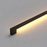VÄGGLAMPA LED LHJ064-W 100cm SVART