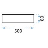 Rund Takplafond 50 cm app645-5C Vit