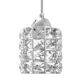 Taklampa Kristall APP727-1CP Silver