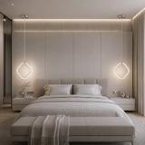 LED-pendellampa LHJ127-W Krom