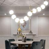 TAKLAMPA HÄNGANDE LED APP1444-10CP Guld