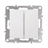 Kahekordne Lüliti OSTE JNH007-W WHITE