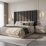 LED-vägglampa G128-W Guld