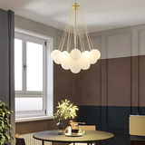 HÄNGENDE TAKLAMPA APP1688-12CP Guld