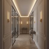Vägglampa LED APP1799-W Guld