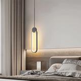 Hängande LED-taklampa APP851-CP Svart