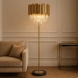 Golvlampa APP1717-3F Guld