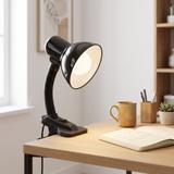 Lampka nocna biurkowa na klips JNH045-1T Czarna