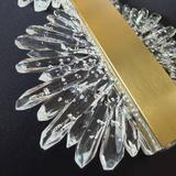 LED-pendellampa G148-2CP Gold Borstad Guld