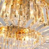KRYSKTALLAMPA PLAFOND APP1729-8C 60 cm GULD