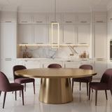 TAKLAMPA HÄNGENDE LED LHJ084-1CP GULD