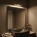 Badrum vägg LED-lampa SWE046-1W 40cm GOLD BRUSH