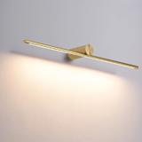 BADRUMSVÄGGSLAMPA LED 60 CM APP1348 GAMMAL GULD
