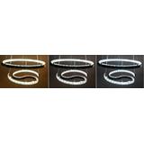 HÄNGANDE KRISTALLAMPA RING LED APP773-2CP