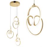 HÄNGLAMPA LED G082-3CPR Guld