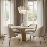 Hängande taklampa APP1746-4CP 40 cm Guld