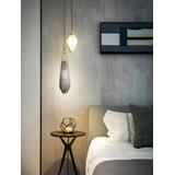 Hängande glastaklampa APP456-1CP grafit