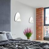 VÄGGLAMPA KINKIET APP1428-W VIT
