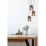 TAKLAMPA HÄNGANDE APP1811-3CPR Frosted Grey