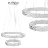 HÄNGLAMPA LED KRISTALL MS007-CP Krom
