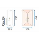 VÄGGLAMPA VÄGGLAMPA APP1055-1W