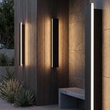 Facade LED wall lamp JNH036-G 90 Black