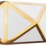 Taklampa 35 cm APP1238-C Guld