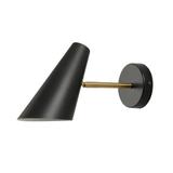 VÄGGLAMPA VÄGGLJUS APP1141-1W Svart