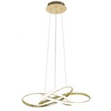 Modern taklampa LED + FJÄRRKONTROLL APP815-CP Node Guld