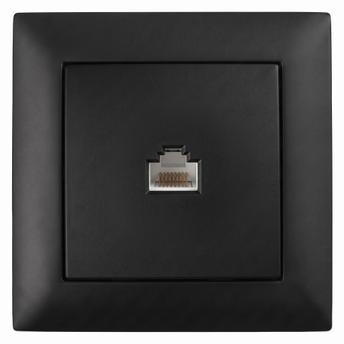 Розетка RJ45 с Рамка OSTE JNH010-S BLACK