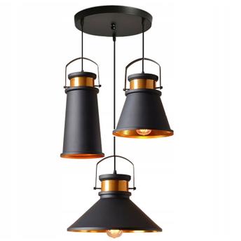 Лампа ASTI ABC APP177-3CP  Black/Gold