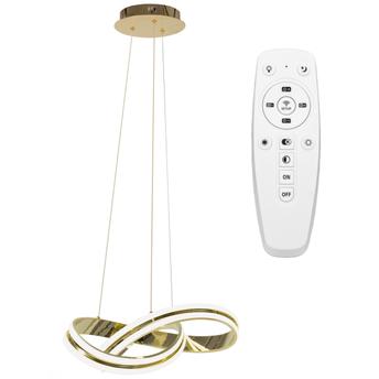 Mennyezeti LED Lámpa APP818-CP Arany + Távirányító