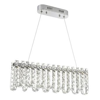 LED кристална висяща лампа SWE073-CP 60cm Chrome