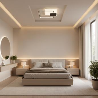 Ceiling lamp APP1712-C BLACK LED