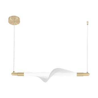 Лампа LED G011-CP WHITE/GOLD