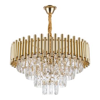 Кристална висяща лампа SWE103-CP GOLD