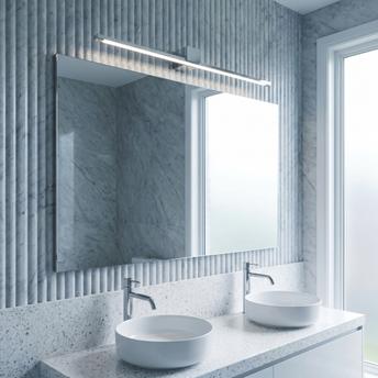 Bathroom LED wall sconce SWE042-1W 80 cm Chrome